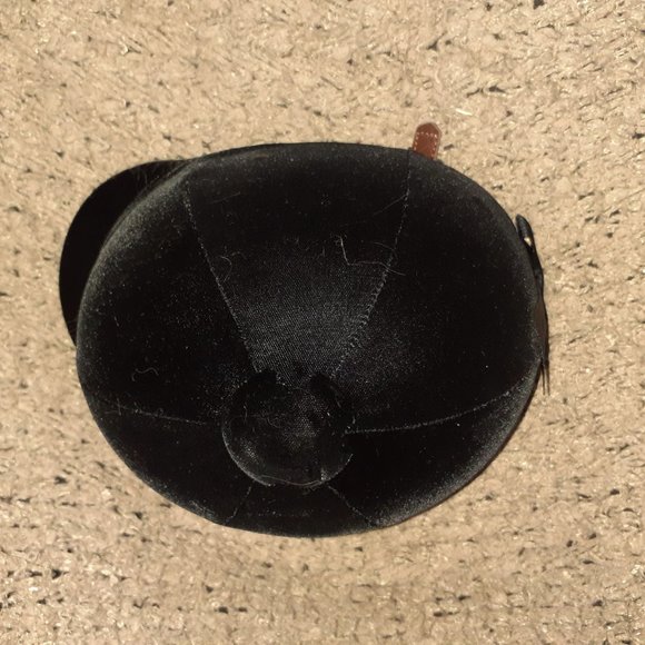 INTERNATIONAL RIDING HELMET-Size 6.5 Black Velvet-NWOT main image 6